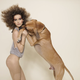 Illustration for article titled Must Love Dogs: Model Gets Awfully Cuddly With Pup In Canadian Boutiques Shoot